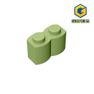 Gobricks GDS-749 PALISADE BRICK 1X2 compatible with 30136 children's DIY Educational Building Blocks Technical