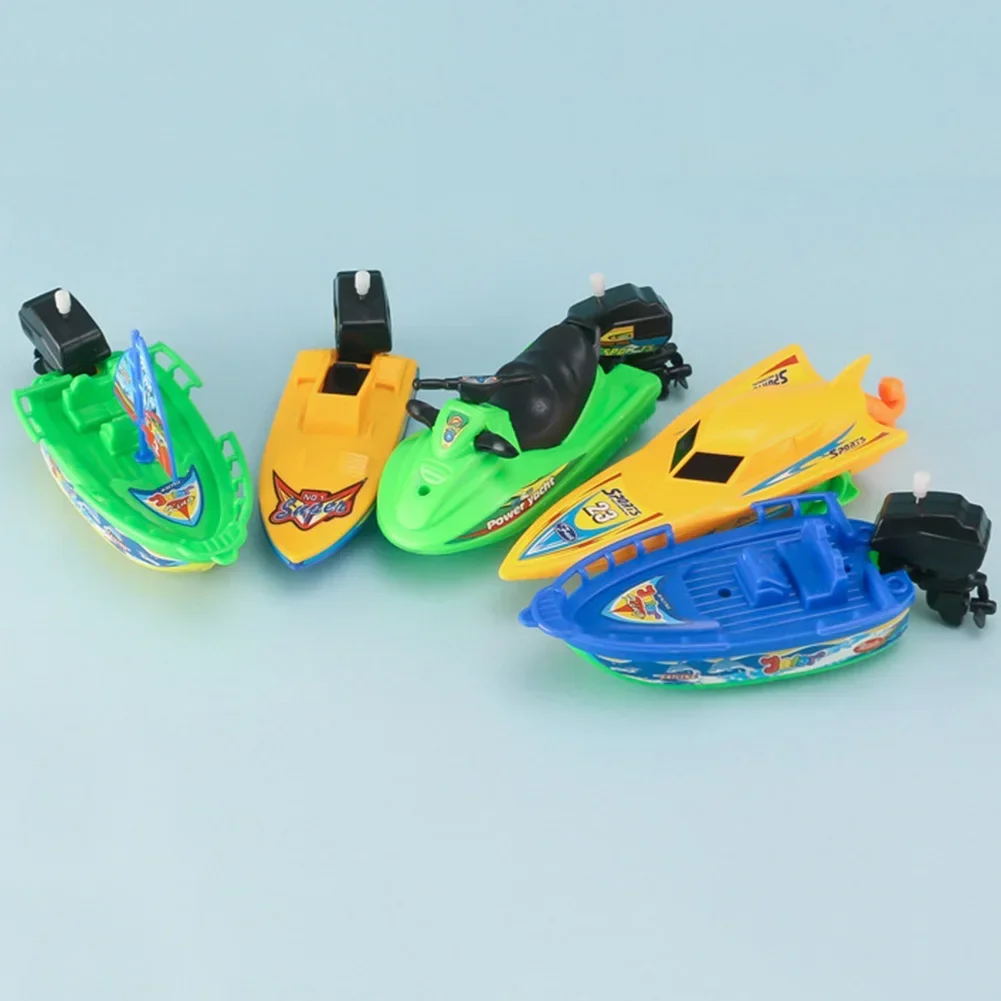 WindUp Speed Boat Toy Floating Bath Shower Companion Kids Water Play Activity Classic Clockwork Toy Boys Birthday Gift - Image 6