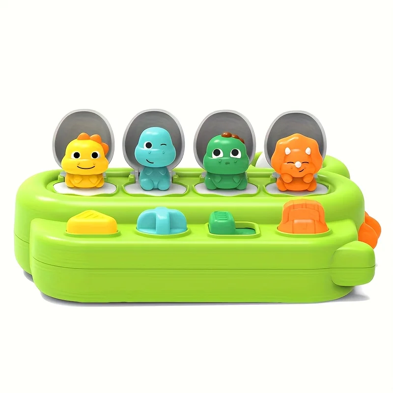 Press & Go Dinosaur Toys – Interactive Crawling & Motor Skills Toy for Toddlers - Image 7