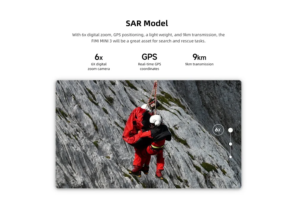 FIMI MINI 3 HD aerial photography 8K Time-lapse Photography 4K/60fps Video 3-Axis Mechanical Gimbal Professional Drone Outdoor - Image 19