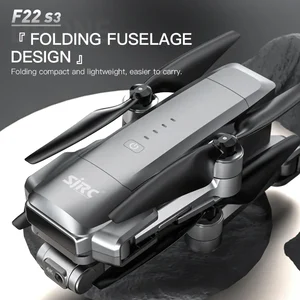 2024 New SJRC F22 S3 Pro Professional Drone 4K HD Camera 3-Axis Gimbal EIS 5G WIFI GPS 6km Obstacle Avoidance RC Dron Toy
