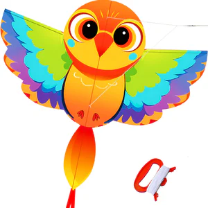 New Arrive High Quality Outdoor Fun Sports Cute Bird Delta Kite With Handle Good Flying Factory Outlet