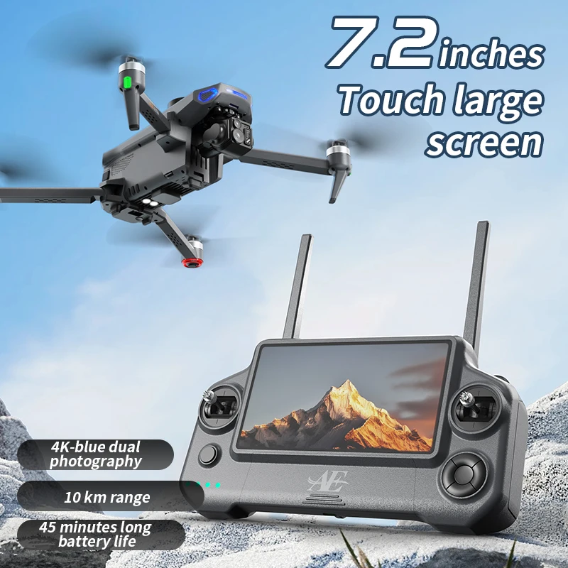 HD 64G 8K Aerial Photography Drone with Three-Axis Gimbal GPS Automatic Return Remote Control 3-Axis Gimbal RC Quadcopter AE30 - Image 5
