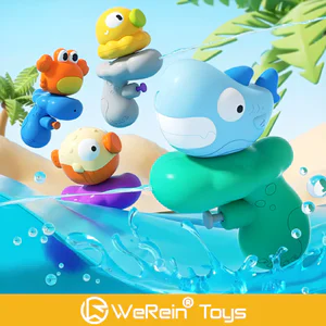 Mini Water Gun Toy Ocean Animal Cute Shape Playful Swimming Water Sprinkler Kids Outdoor Game Animal Themed Toys