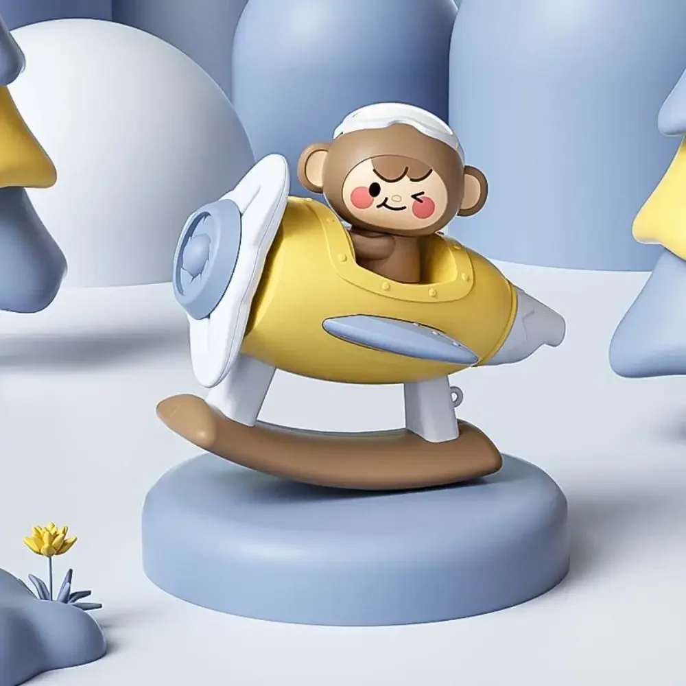 Cute Competitive Kids Gift Monkey Plastic Baby Music Toy Small Airplane Rotating Toy Kids Whistle Toy Enlightening Toy - Image 9