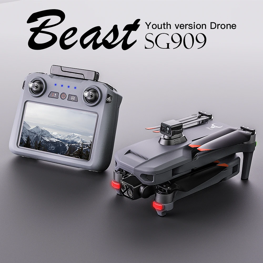 2024 ZLL SG909 Drone Professional Camera Touch Screen 3-Axis Gimbal Obstacle Avoidance FPV Brushless EIS Electronic RC Dron Toy - Image 6