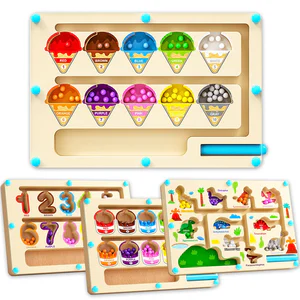 Magnetic Maze pen practice and Control