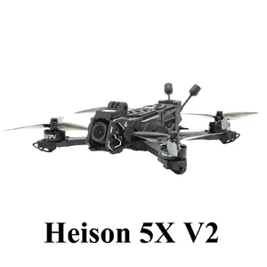 SEQURE SQFPV Heison 5X V2 Quadcopter 6S / 8S Freestyle Cine FPV 5-Inch Drone with HD DJI O4 Air Unit Pro Camera / Analog VTX