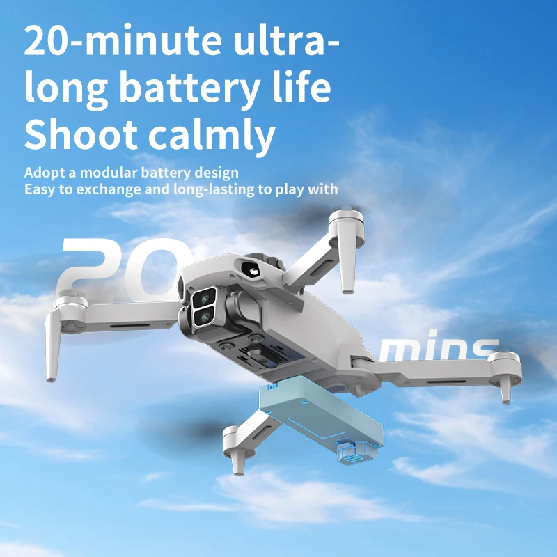 L106-1PRO GPS Professional Drone With 4K HD Camera Screen Remote 5G WIFI 3KM EIS Obstacle Avoidance FPV Brushless Quadcopter - Image 3