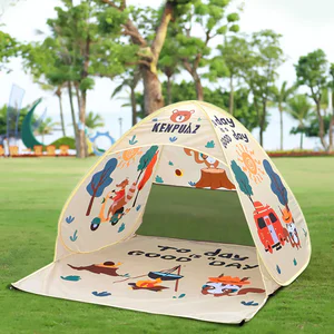 High Quality Beach Waterproof Family Tent Children Outdoor Camping Kids Tents Ventilate Pop Up Open Portable For Baby Sun Shade