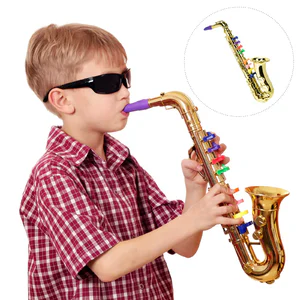 Children Saxophone Toy Toddler Musical Instruments Kids Size Saxaphone Plastic Toys