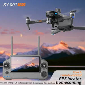 KY001 Pro Drone Can Airdrop 4K Professional HD Lens 3-Axis Anti-Shake GPS Digital Image With Touch Screen RemoteControl Dron Toy