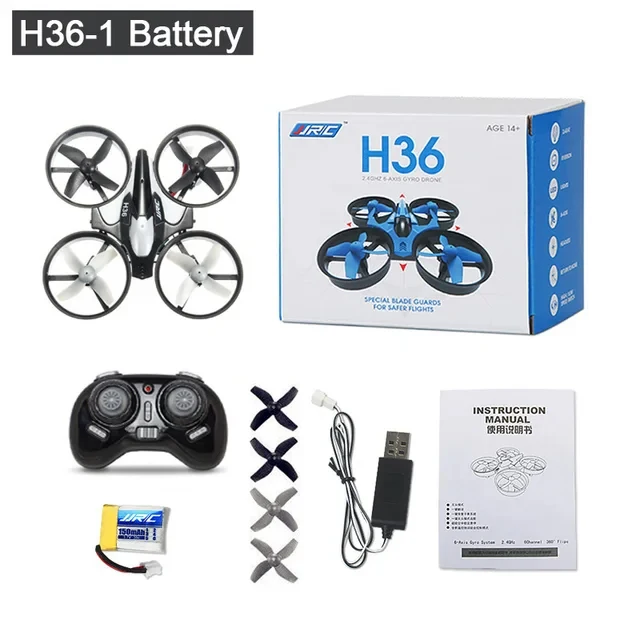 H36 Mini Drone 6-Axis Headless FPV Drones Pocket Remote Control Helicopter Plane RC Dron Quadcopter Toys Christmas Gift for Kids - Image 8