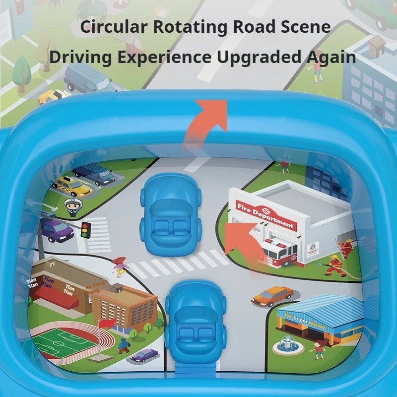 Child Simulation Music Simulated Driving Console Steering Wheel Toys Baby Driving Early Education Toys Intellectual Development - Image 5