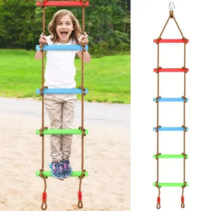 Children's Climbin Children's Rope Ladder Swing, Outdoor Game Toys 5th Floor Ladder Playground Indoor Children's Climbing Toys
