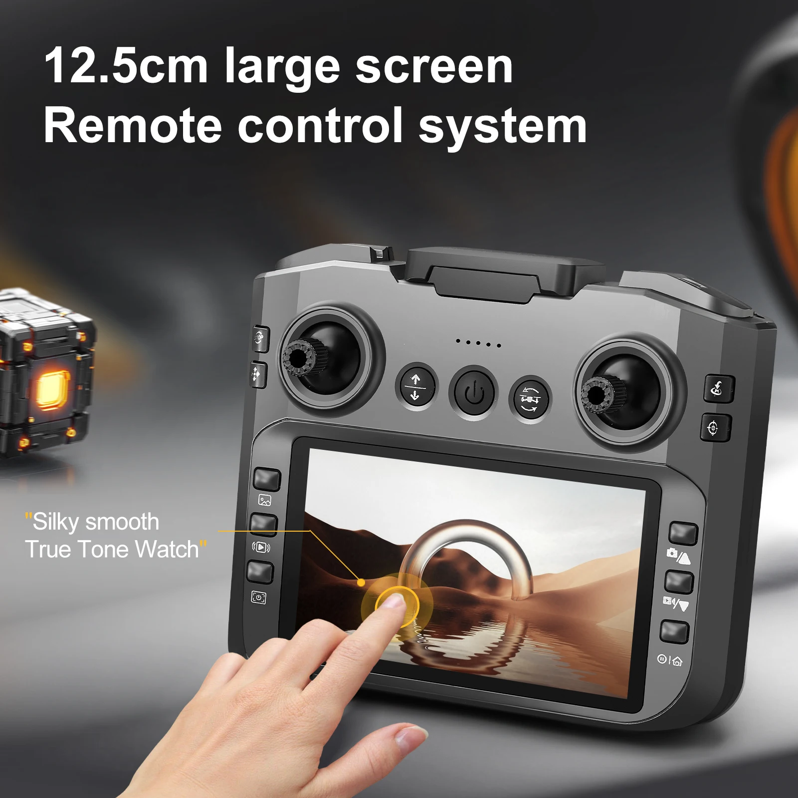 New S156 Quadcopter Aircraft Drone 8K Professional Camera Drone 5G WIFI FPV 4.5 Inch Large Screen Remote Control RC Dron VS V66 - Image 6