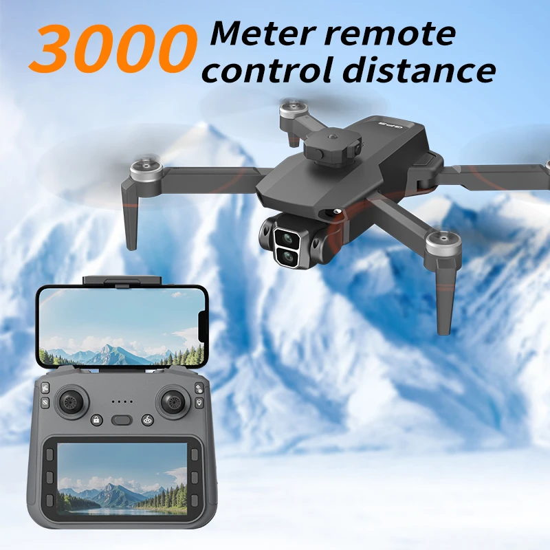 L106-1PRO GPS Professional Drone With 4K HD Camera Screen Remote 5G WIFI 3KM EIS Obstacle Avoidance FPV Brushless Quadcopter - Image 4