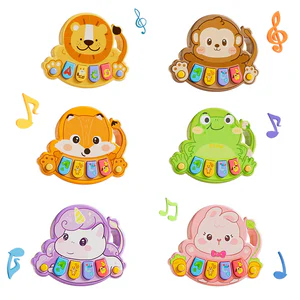 Musical Kids Electronic Piano Toy Learning Music Baby Toys Multifunctional Animals Piano Keyboard Musical Instrument Toy Gifts