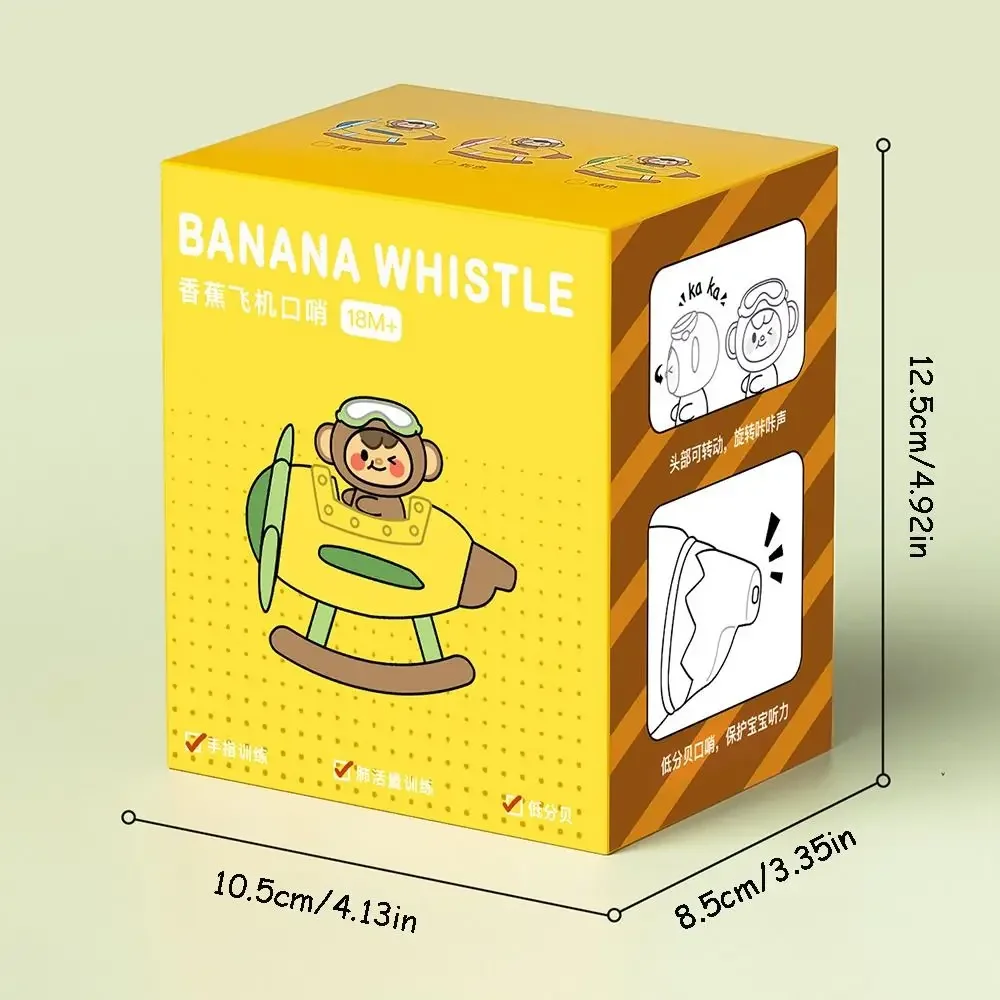 Cute Competitive Kids Gift Monkey Plastic Baby Music Toy Small Airplane Rotating Toy Kids Whistle Toy Enlightening Toy - Image 4