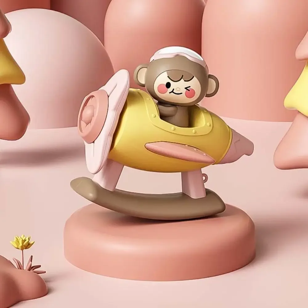 Cute Competitive Kids Gift Monkey Plastic Baby Music Toy Small Airplane Rotating Toy Kids Whistle Toy Enlightening Toy - Image 12