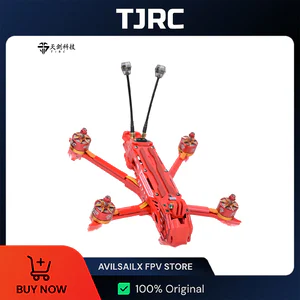 TJRC J5V2 5 Inch Drone Frame & Waterproof Power Combo for DJI O4 Pro Air Unit | VTX Not Included