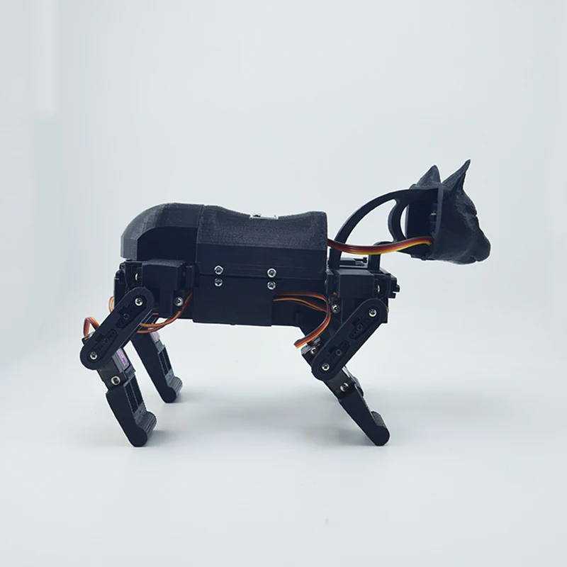 12 Dof Quadruped Bionic Robot Cat for Arduino Programming Original Open Source Code Android App Programming - Image 3