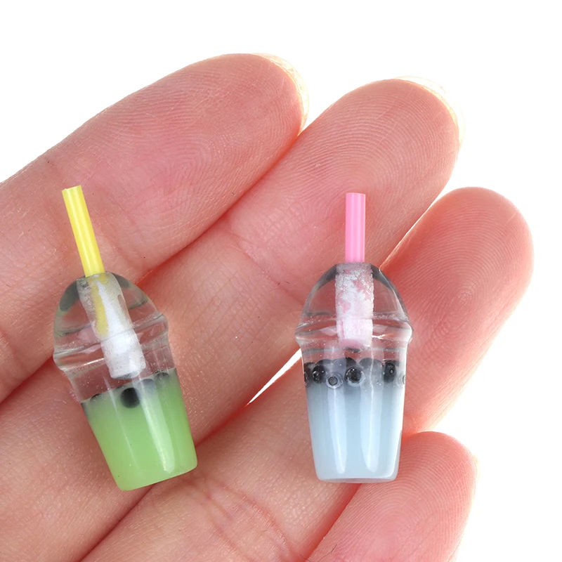 5Pcs 1:6 Scale Dollhouse Miniature Ice-cream Coffee Cup Drink Pretend food Dollhouse Decor for 1/6 Doll Kitchen Toys - Image 5