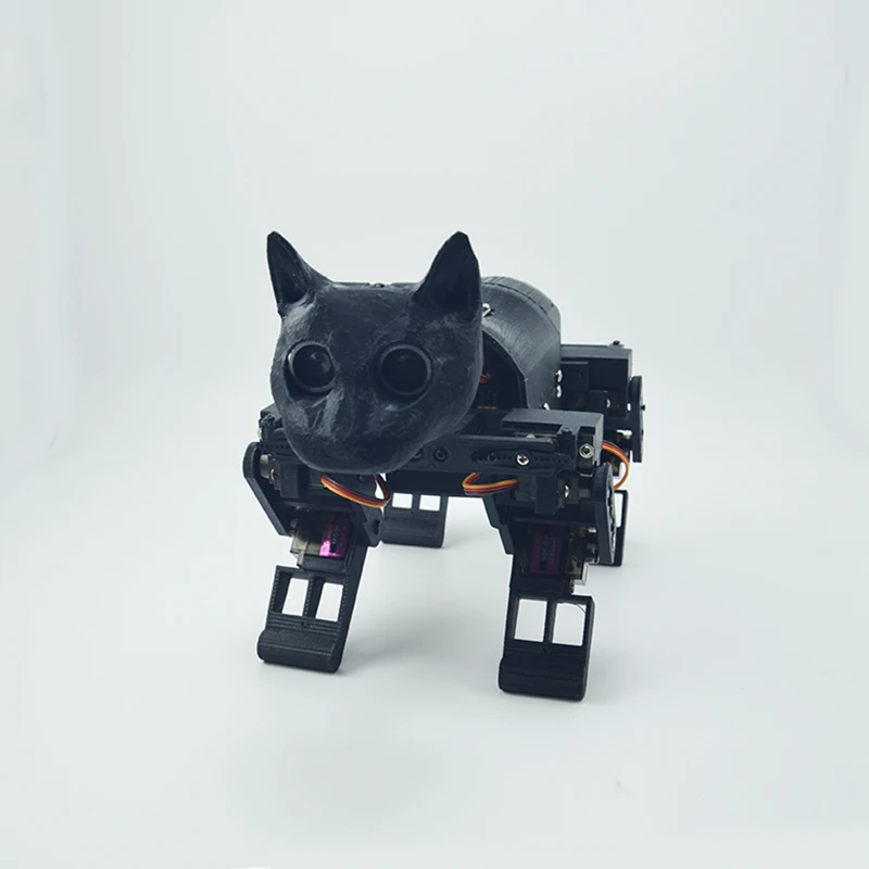 12 Dof Quadruped Bionic Robot Cat for Arduino Programming Original Open Source Code Android App Programming - Image 2