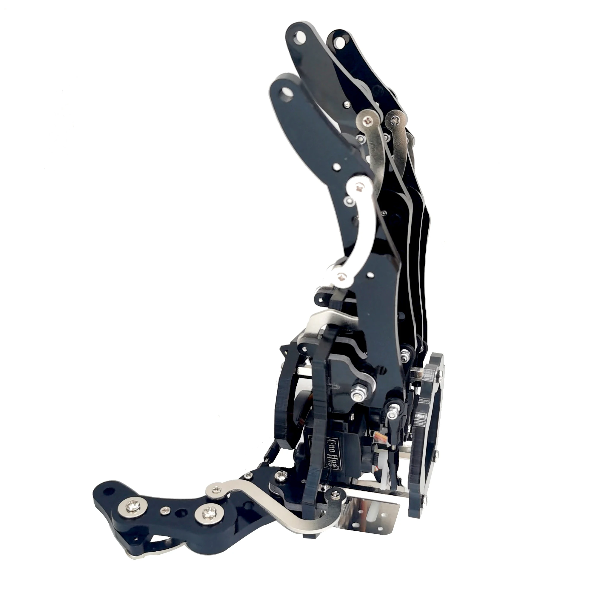 5 Dof Robot Hand with Base Humanoid Robotic Finger Bionic Assembled Mechanical Manipulator Claw for Arduino Programmable Robot - Image 16