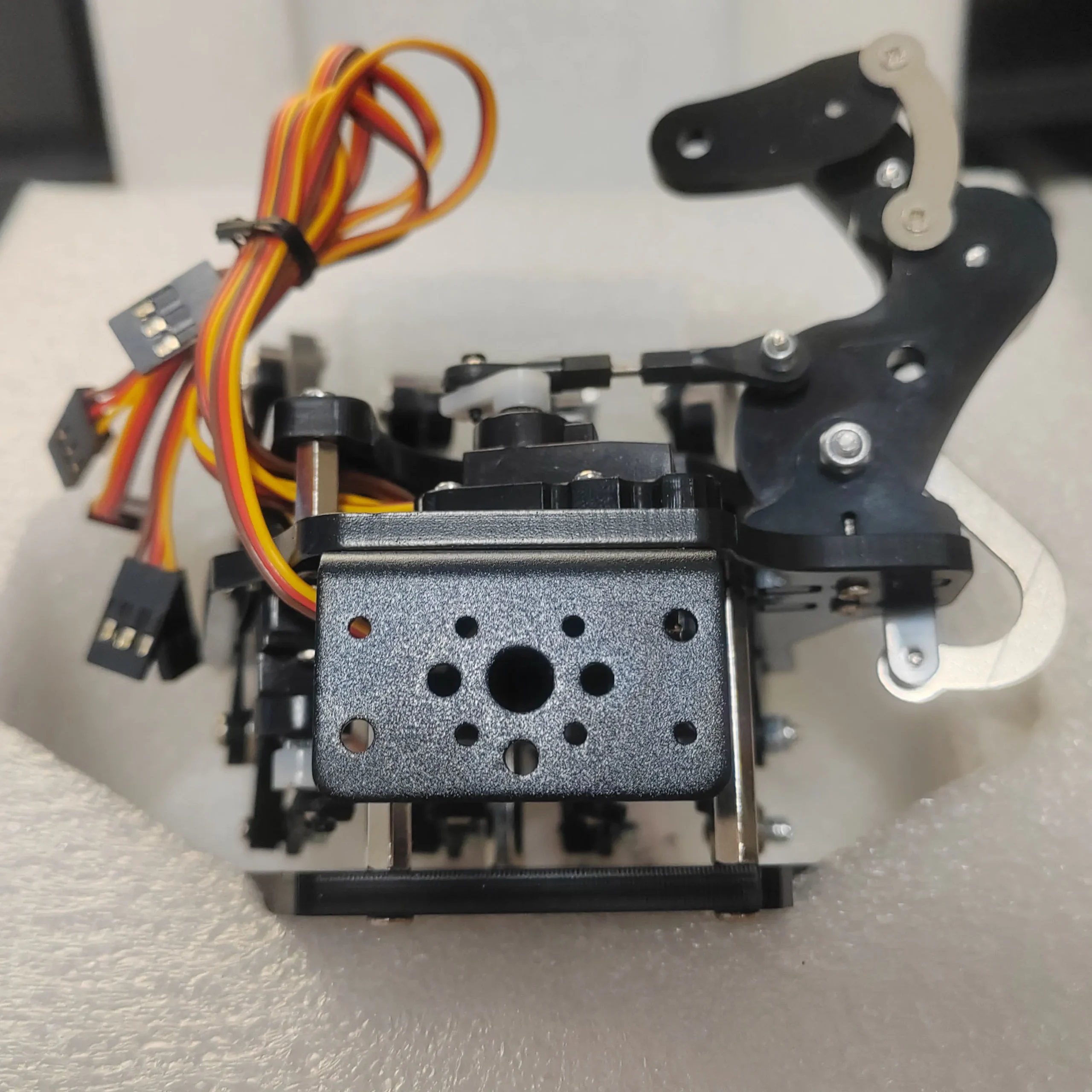 5 Dof Robot Hand with Base Humanoid Robotic Finger Bionic Assembled Mechanical Manipulator Claw for Arduino Programmable Robot - Image 13