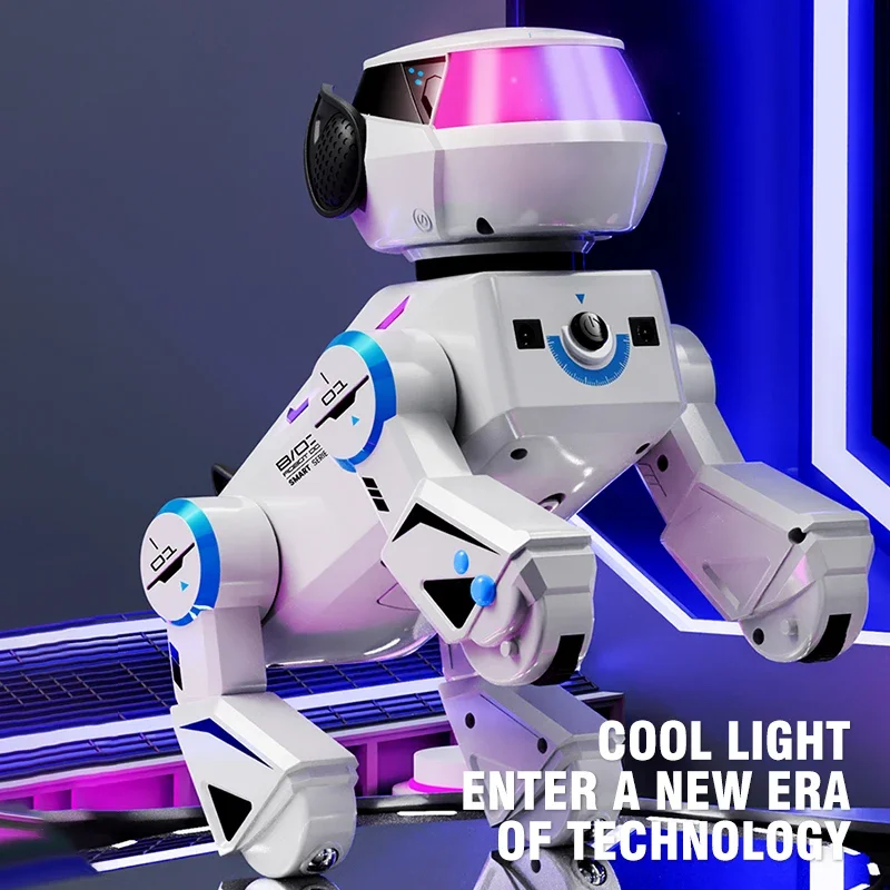 2 in 1 Intelligent Remote Control Robot Dog Electronic Stunt Command Programmable Touch-sense Music Song Children Toys for Boys - Image 3