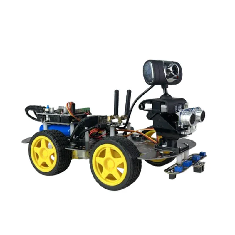 APP Control 4WD Robot Car WiFi Bluetooth Video Line Following Obstacle Avoiding RC Tank For Arduino Programmable Robot DIY Kit - Image 4