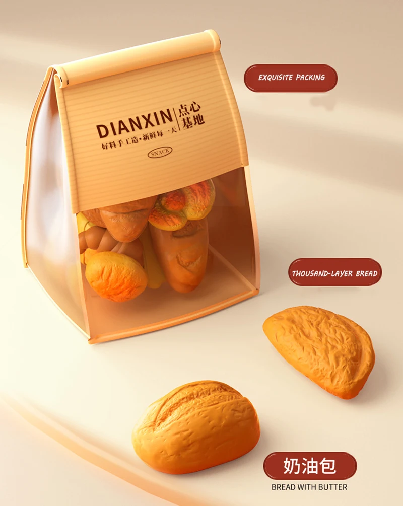 Children Pretend Play Kitchen Toys Sets Simulation Dessert Bread Food Cooking Games Play House Party Activities Games Girl Toys - Image 12