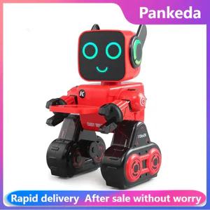 R4 Smart Robot Intelligent Voice Conversation Programmable Singing Talking Interactive Robot RC Robot for Kids Educational Toy