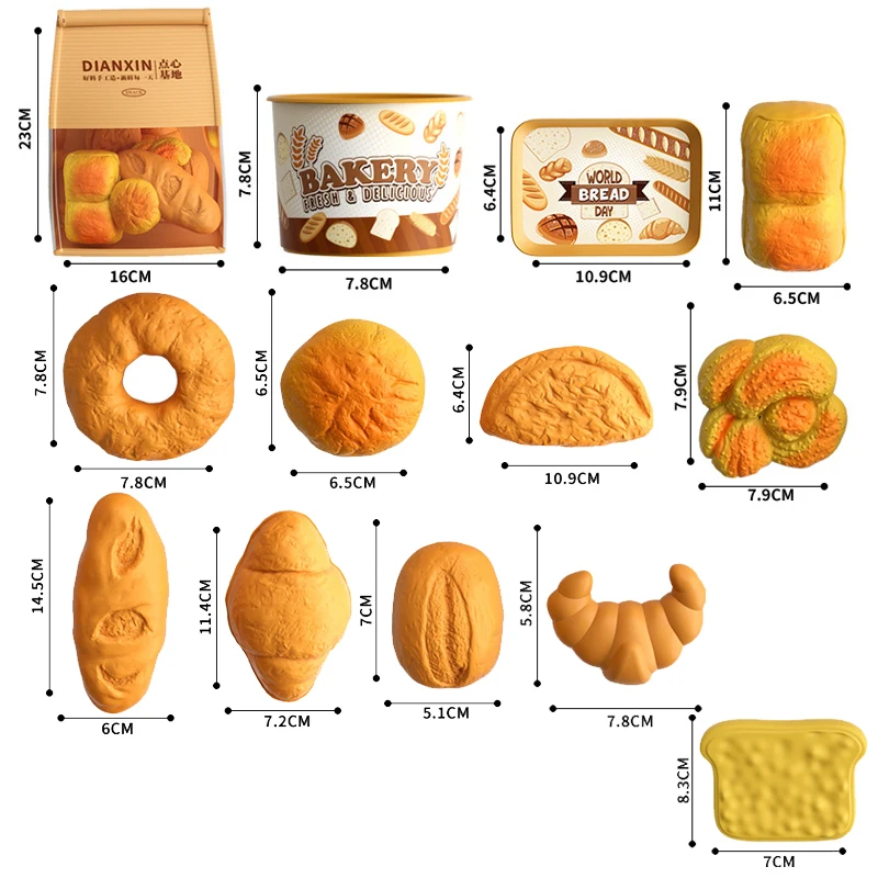Children Pretend Play Kitchen Toys Sets Simulation Dessert Bread Food Cooking Games Play House Party Activities Games Girl Toys - Image 5