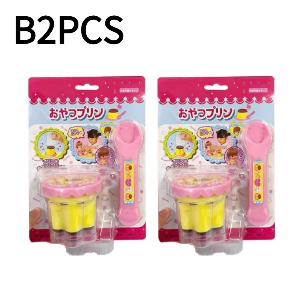 Pretend Play Pudding Feeding Toy Set with Magic Spoon Simulation Food Kitchen Toys for Kids Interactive Role Play Gift for Girls - Image 10