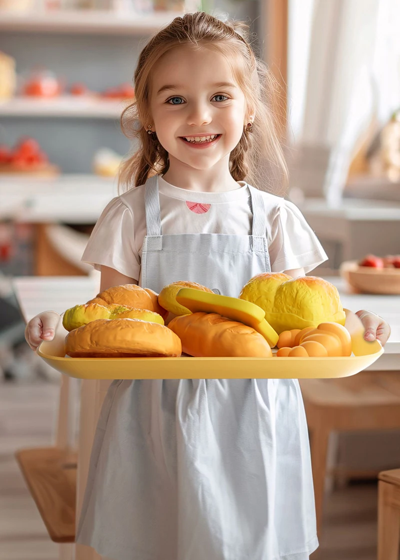 Children Pretend Play Kitchen Toys Sets Simulation Dessert Bread Food Cooking Games Play House Party Activities Games Girl Toys - Image 16