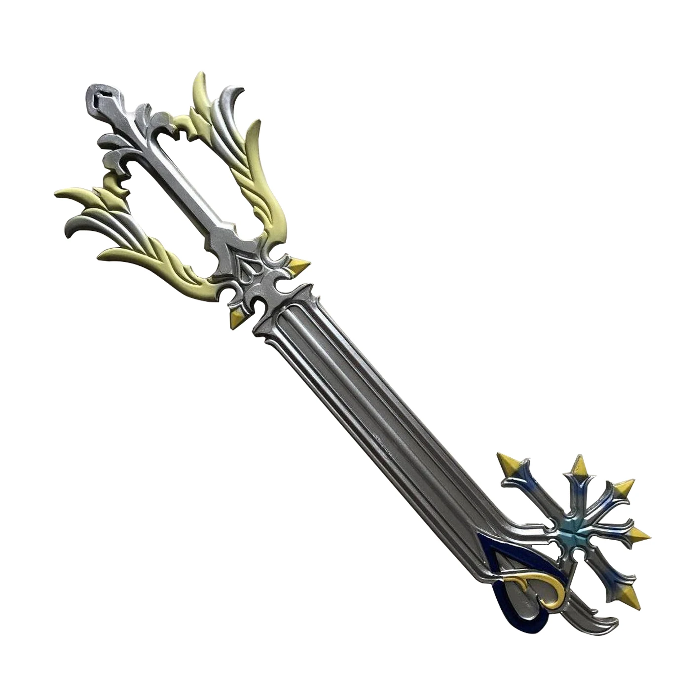 1:1 Cosplay Kingdom Hearts Gold Key: Sora Key Keyblade sword prop for Gaming Accessories PU arms Cos Role Play toy sword 88cm - Image 3
