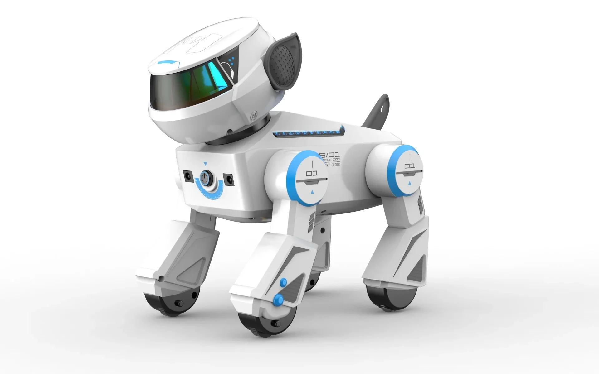 Ai Smart Robot Dog Gesture Touch Remote Control Bluetooth Speaker Song Programmable Cool Lighting Toy For Kids Aged 6+Interactio - Image 15