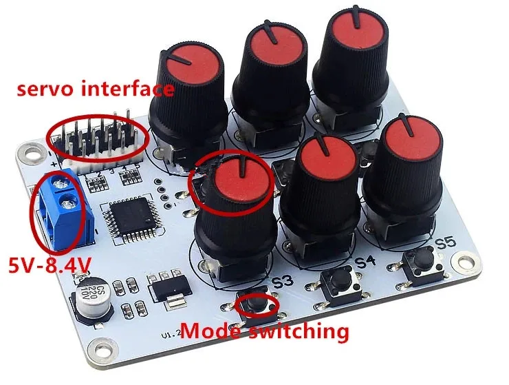 5 Dof Robot Hand with Base Humanoid Robotic Finger Bionic Assembled Mechanical Manipulator Claw for Arduino Programmable Robot - Image 21