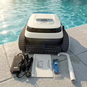 PC10 Cordless Robotic Pool Cleaner Self-Parking Pool Vacuum High-Efficiency Suction Smart Obstacle Avoidance