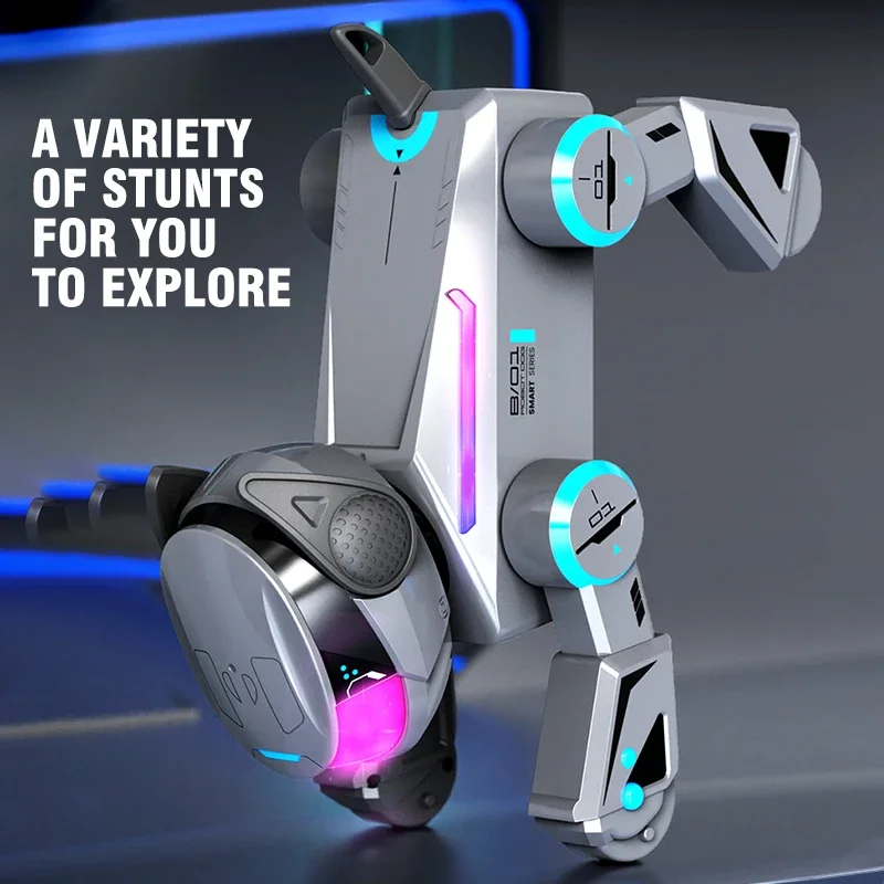 2 in 1 Intelligent Remote Control Robot Dog Electronic Stunt Command Programmable Touch-sense Music Song Children Toys for Boys - Image 4