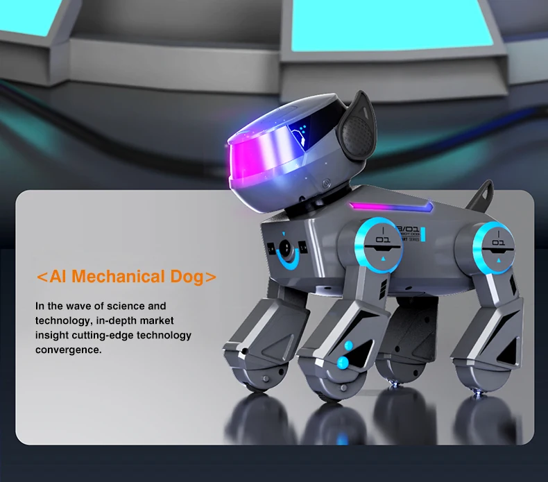 2 in 1 Intelligent Remote Control Robot Dog Electronic Stunt Command Programmable Touch-sense Music Song Children Toys for Boys - Image 11