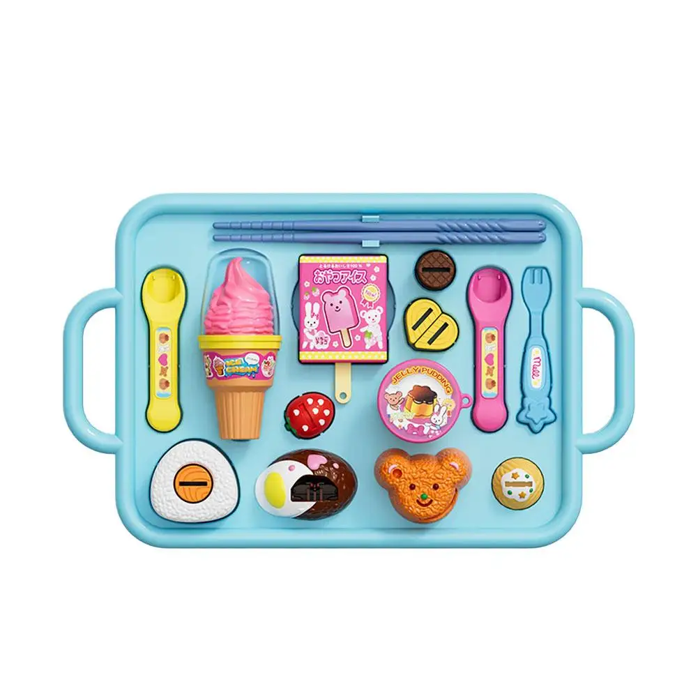 Pretend Play Pudding Feeding Toy Set with Magic Spoon Simulation Food Kitchen Toys for Kids Interactive Role Play Gift for Girls - Image 16