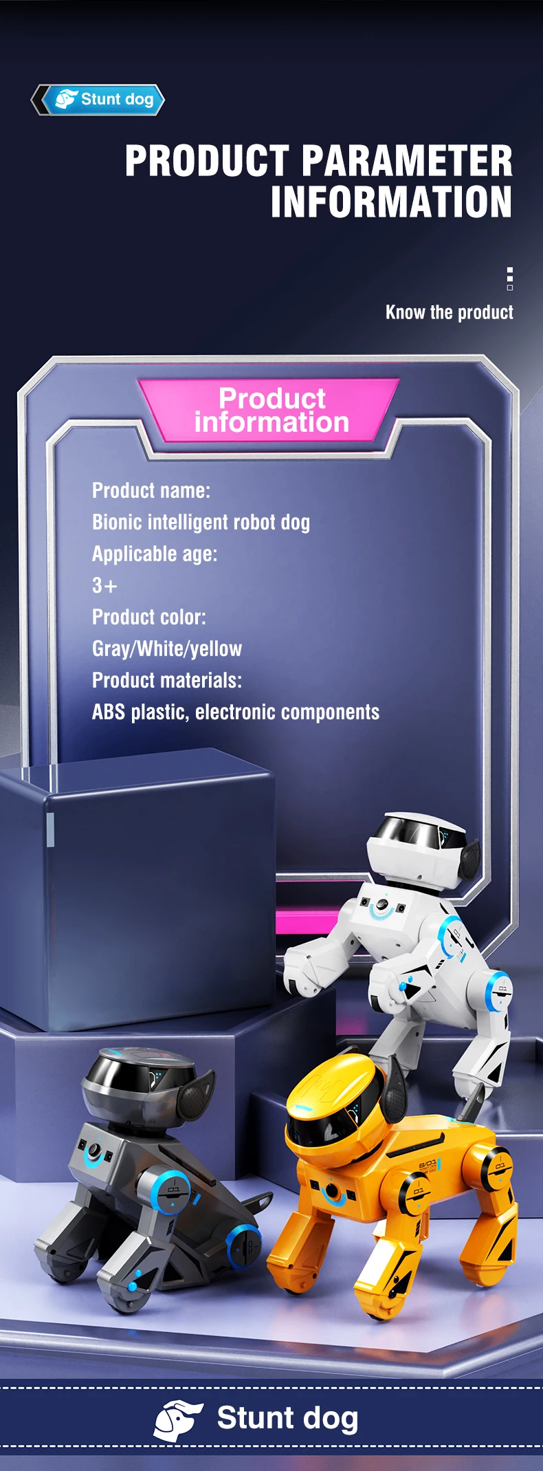 2 in 1 Intelligent Remote Control Robot Dog Electronic Stunt Command Programmable Touch-sense Music Song Children Toys for Boys - Image 23
