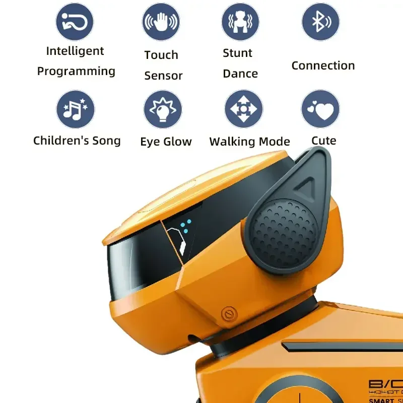 2 in 1 Intelligent Remote Control Robot Dog Electronic Stunt Command Programmable Touch-sense Music Song Children Toys for Boys - Image 5