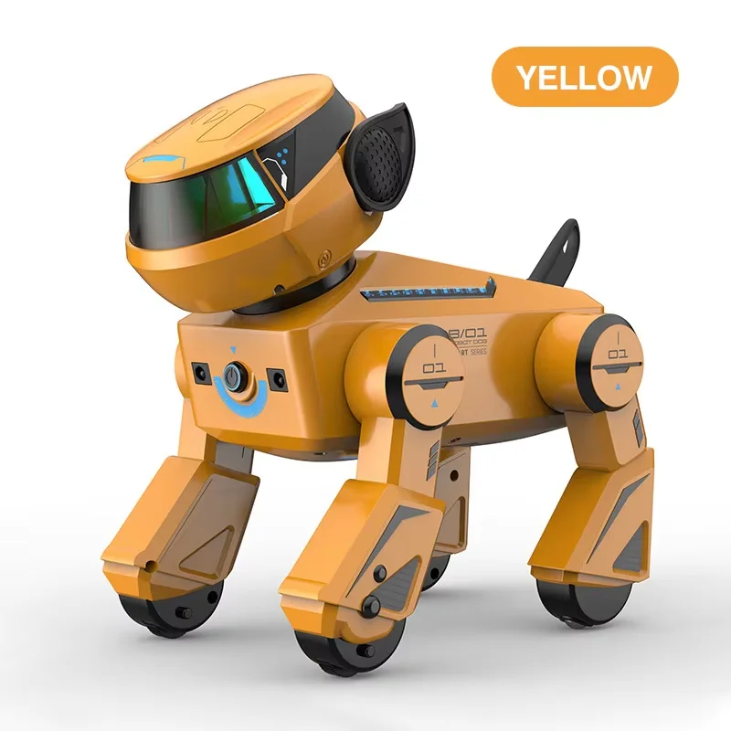 2 in 1 Intelligent Remote Control Robot Dog Electronic Stunt Command Programmable Touch-sense Music Song Children Toys for Boys - Image 7