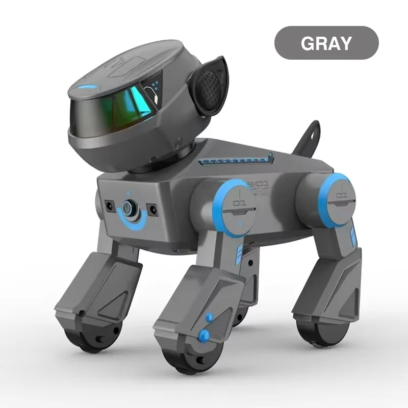 2 in 1 Intelligent Remote Control Robot Dog Electronic Stunt Command Programmable Touch-sense Music Song Children Toys for Boys - Image 9
