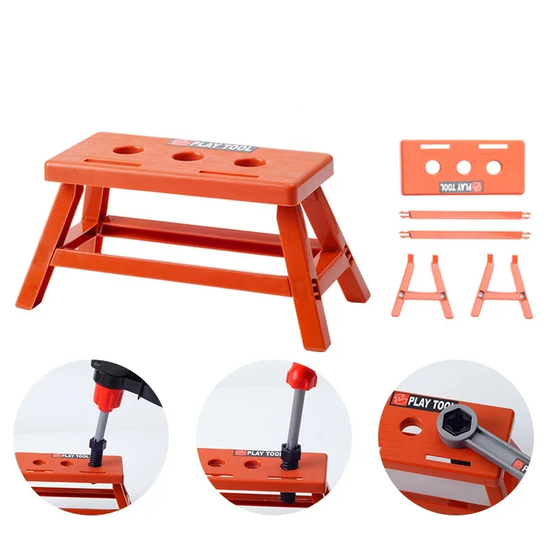 Kids Repair Toolbox Toy Set, Simulation Engineering Tools with Drill, Educational Pretend Play Gifts for Boys - Image 18