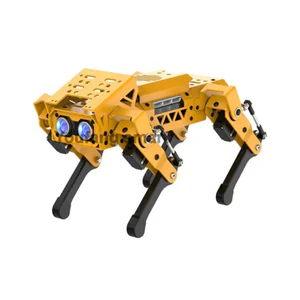 ESP32 Quadruped Visual Bionic Metal Robot Dog For Arduino Robot Kit for Python AI Project for Graphical Programmable Robot Dog